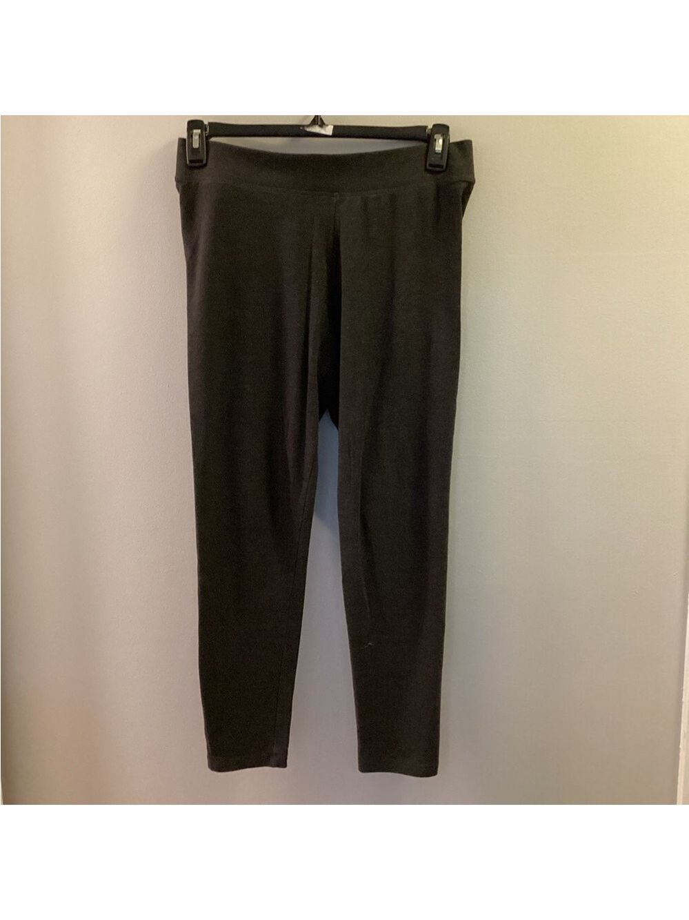 Sonoma Goods For Life pull on dark gray legging Woman’s size Large - Picture 9 of 9
